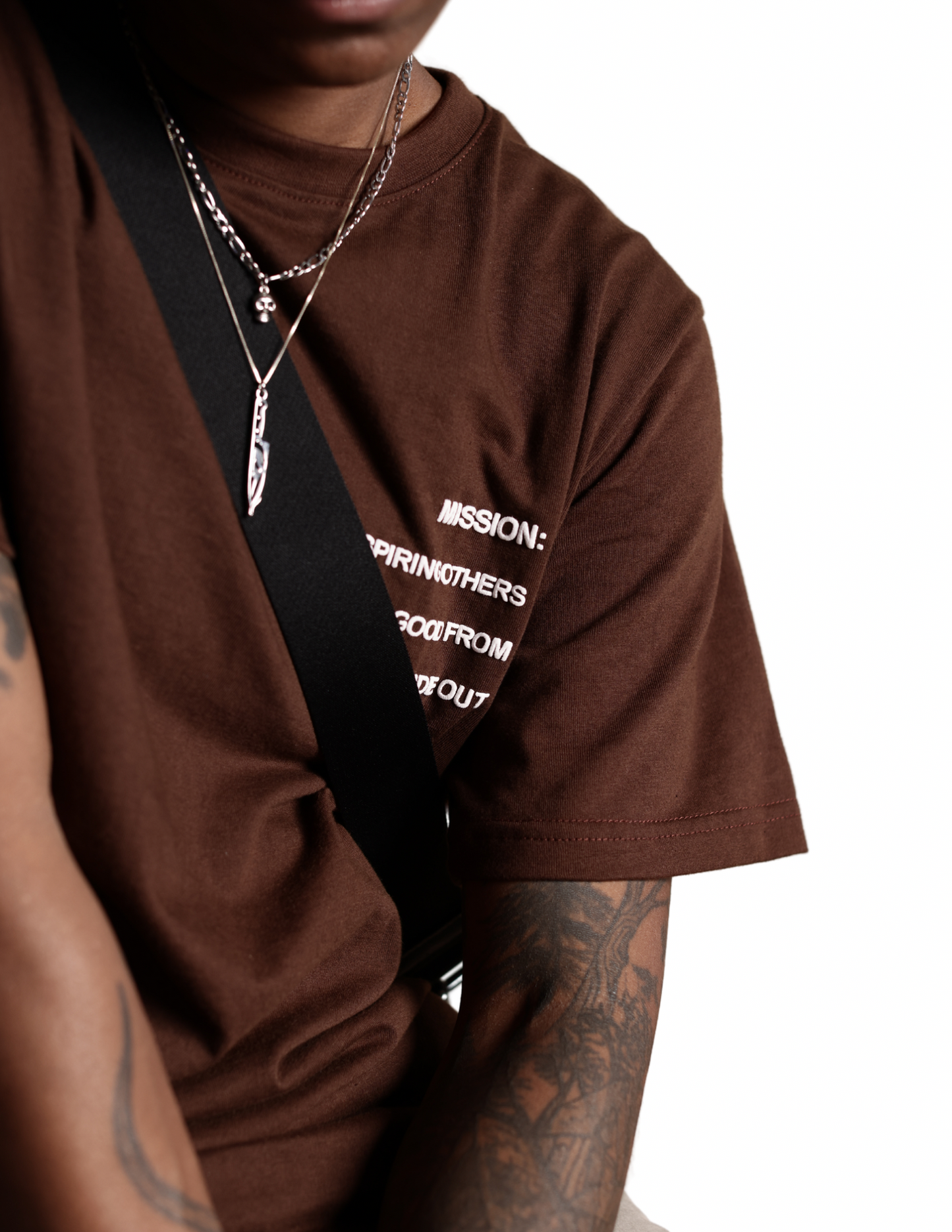 Textured Puff Print Graphic Tee